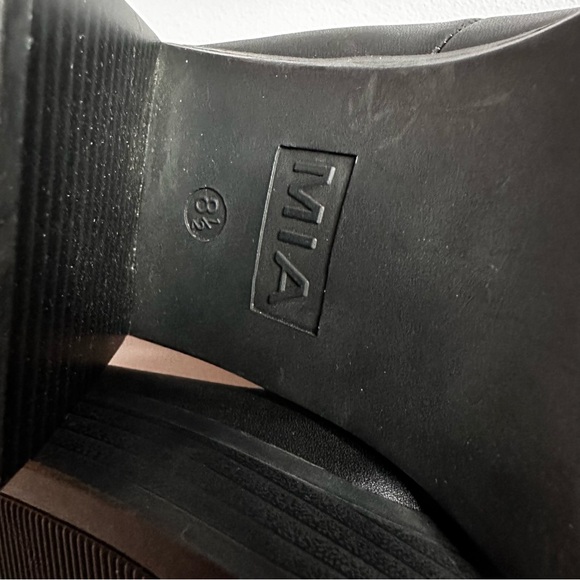 MIA - Ophia, Women’s, Black Chunky Mary Jane Heels, Platform, Size 8.5, NWOT, - Picture 11 of 11